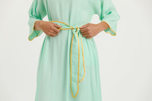 Aqua Gold Dress - Milk Fabric