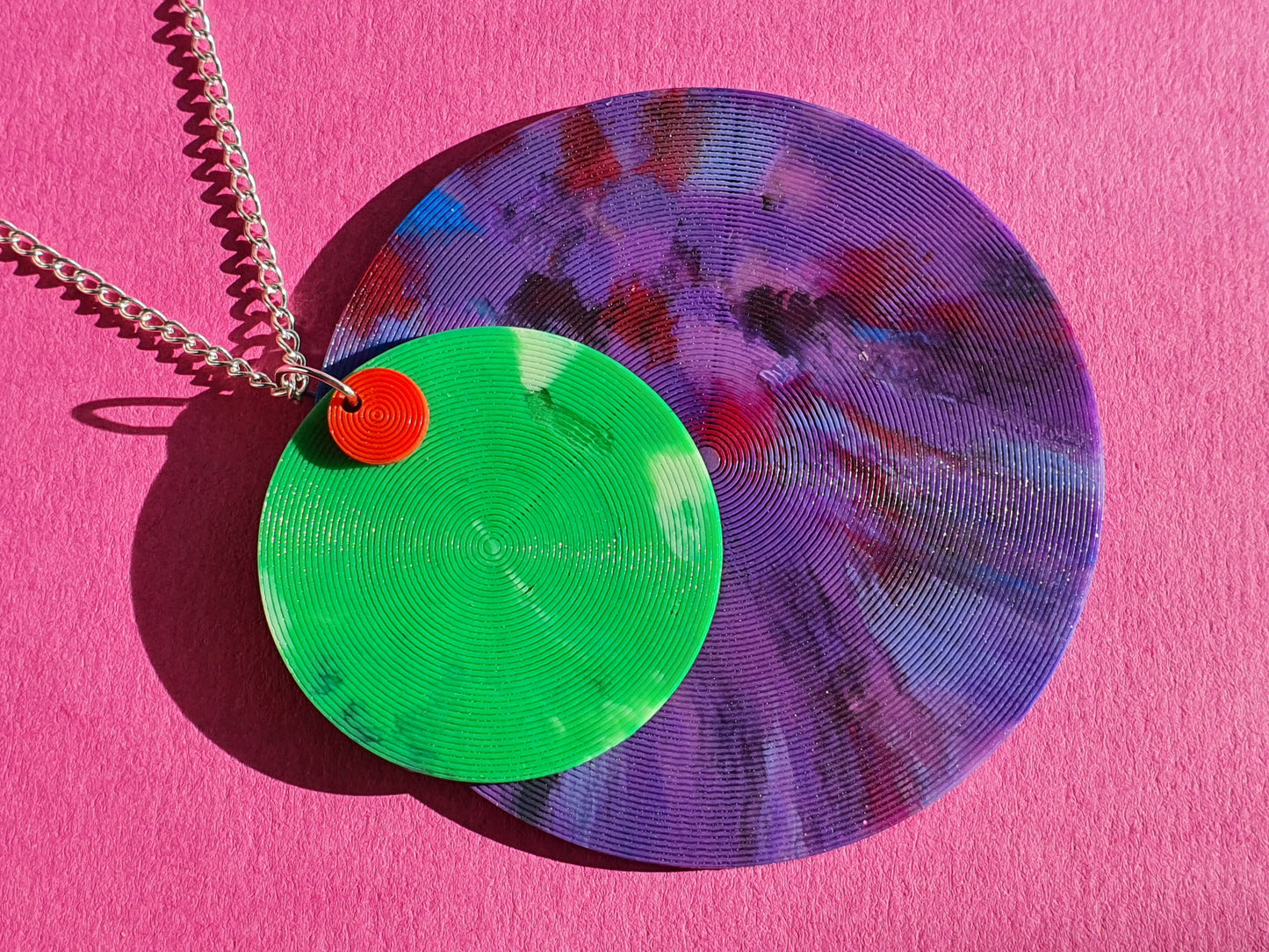 3 Generations limited edition Necklace - Recycled 3D Printer Waste
