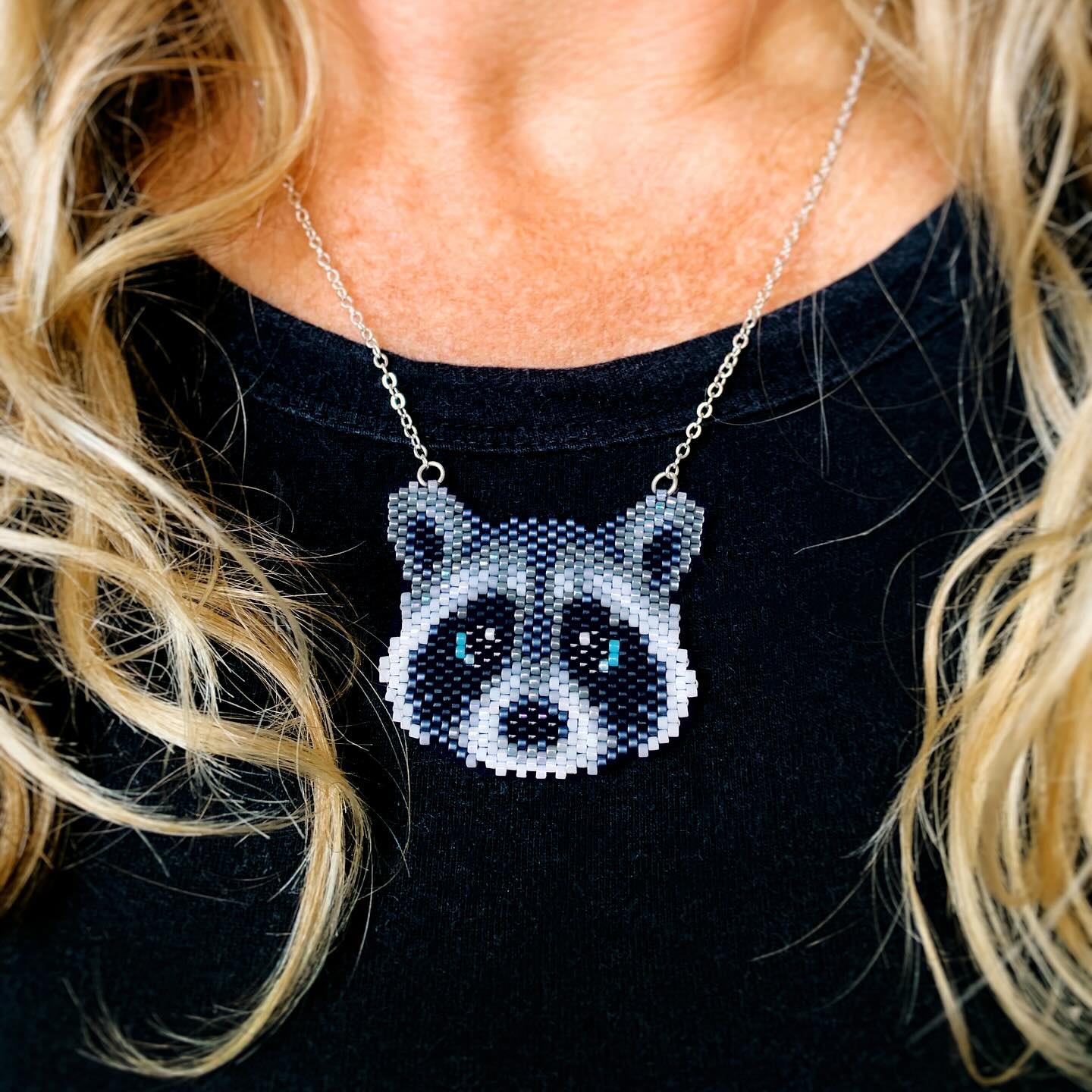 Raccoon Necklace