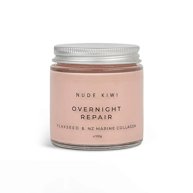 Overnight Repair - Flaxseed & Marine Collagen - 100g - Nude Kiwi