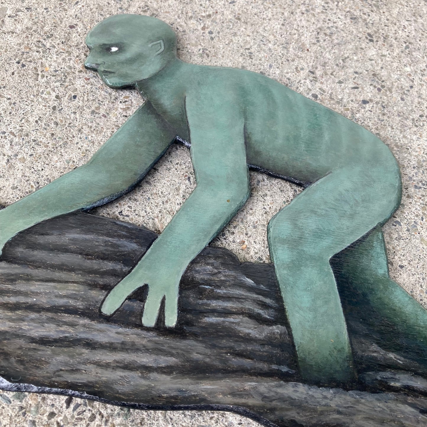 Kraaga on the Rocks - Original Painting