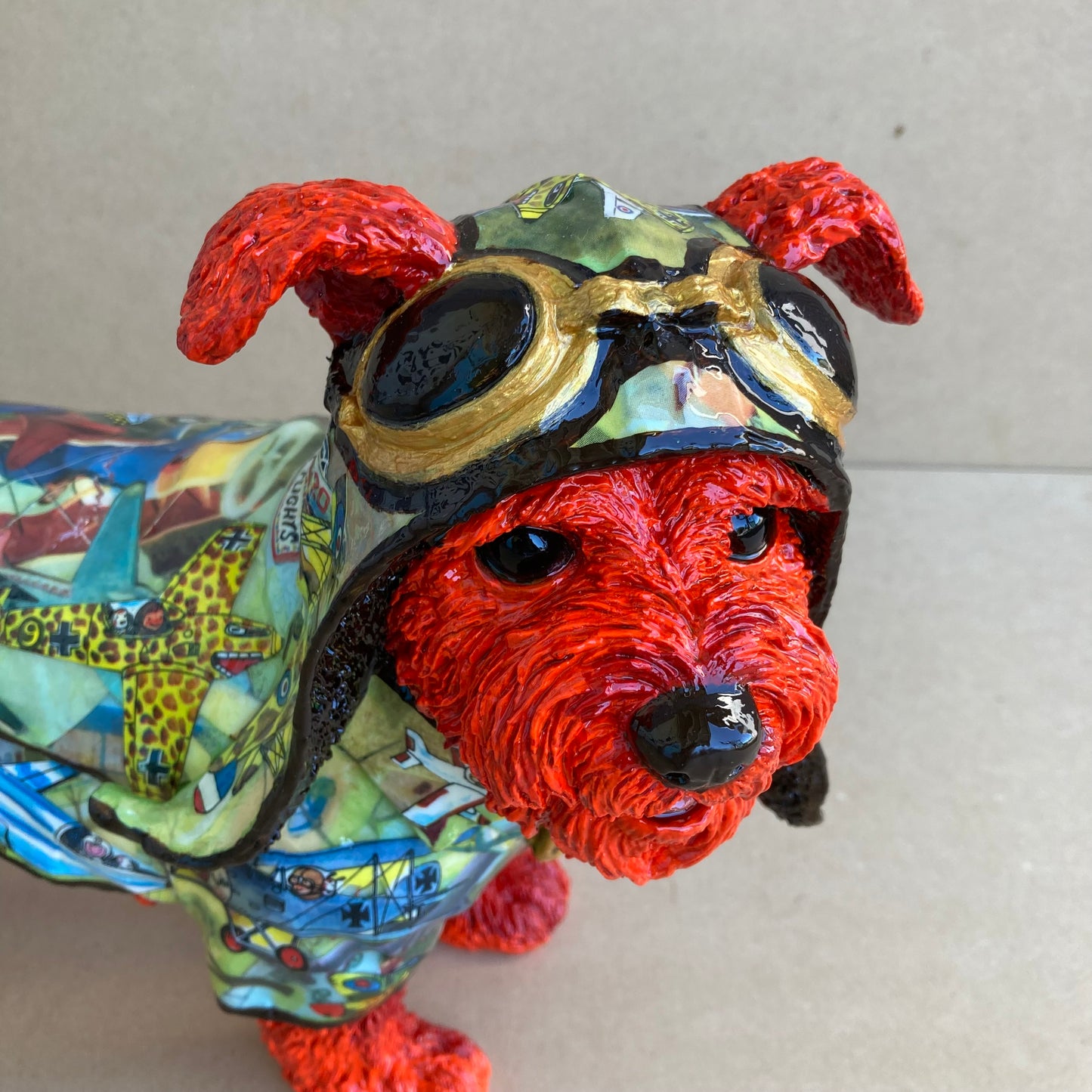 Orville - Mixed Media Sculpture