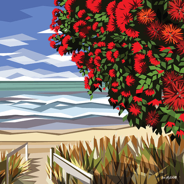 Pohutukawa NZ - Boxed Mini Print