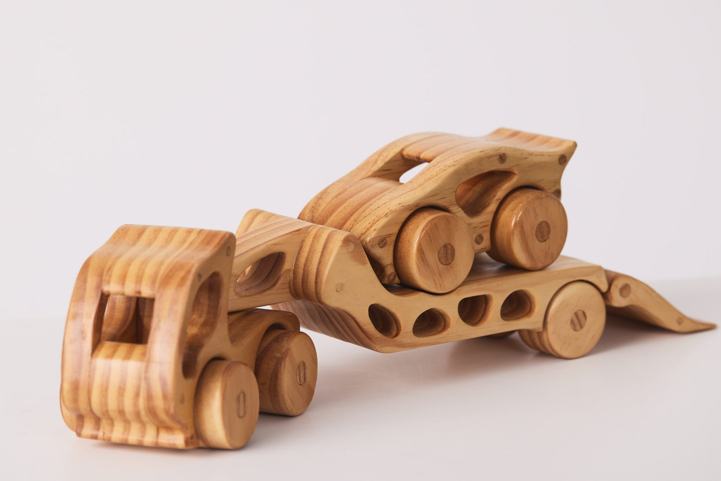 Car Transporter with Car