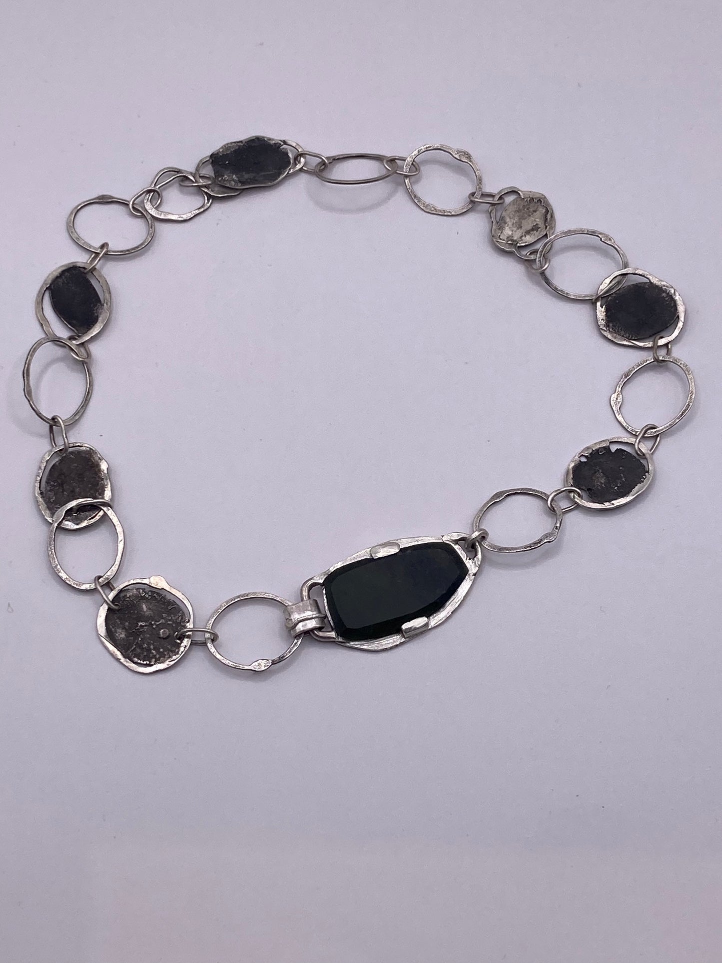 Silver Links Necklace