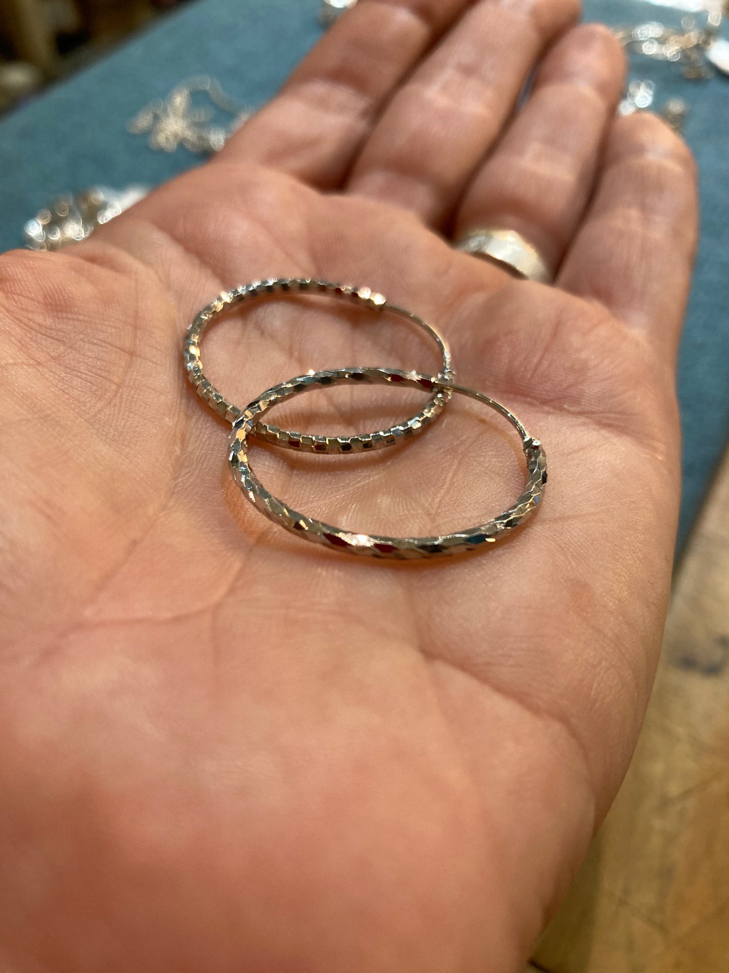 Catch the Light Hoop Earrings