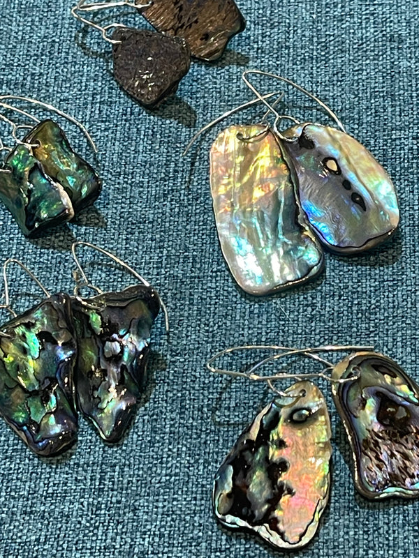 Paua Drop Earrings