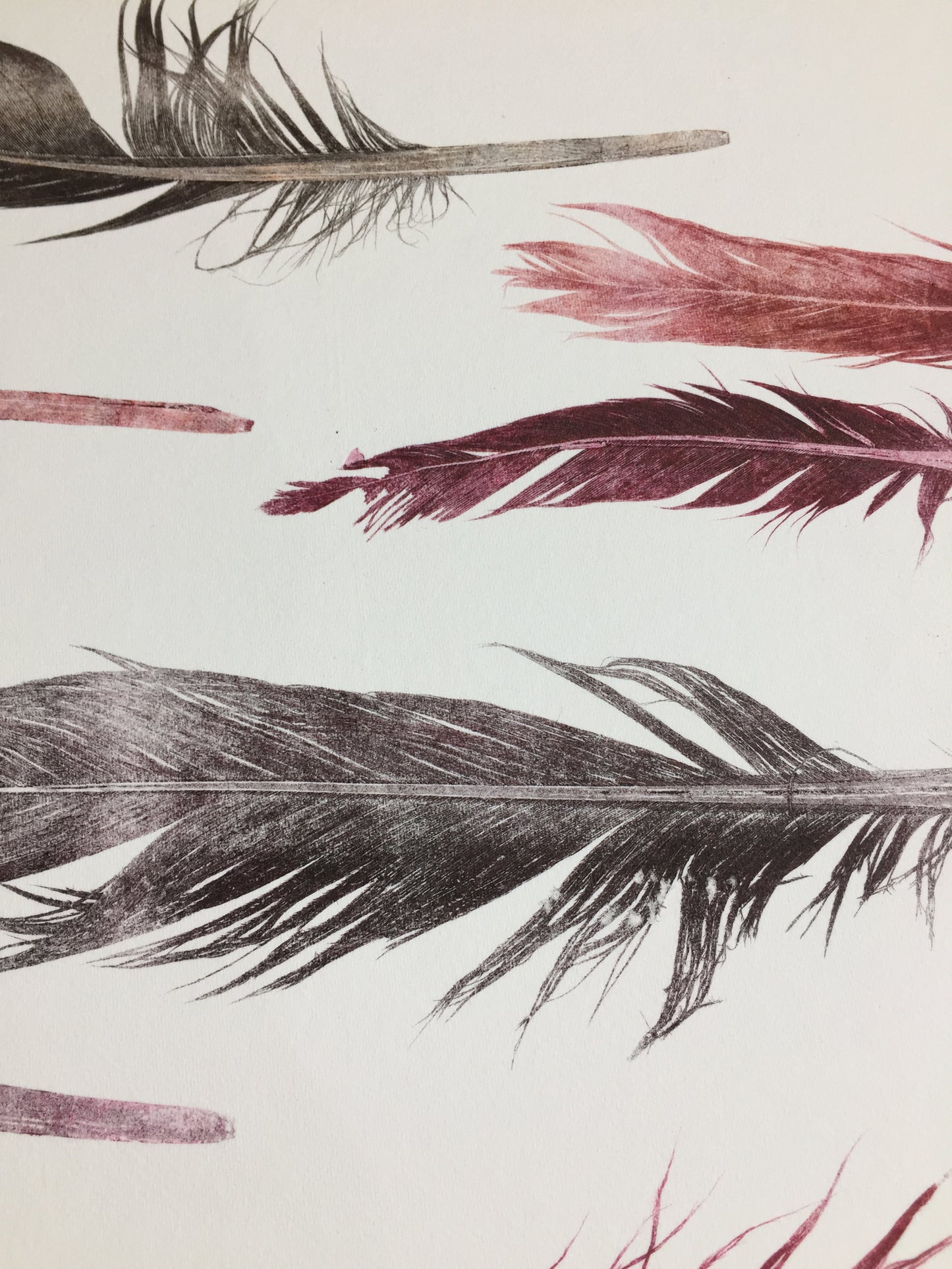 Flight Path II Relief Print 1/1 - Sheyne Tuffery