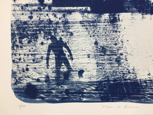 Man at Brunner - Limited Edition Solargraph Print