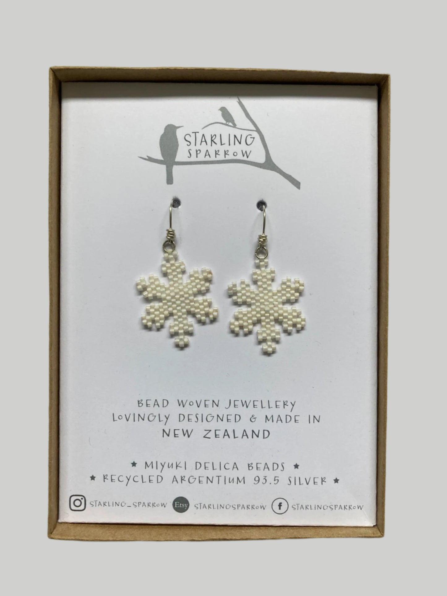 Snowflake Earrings