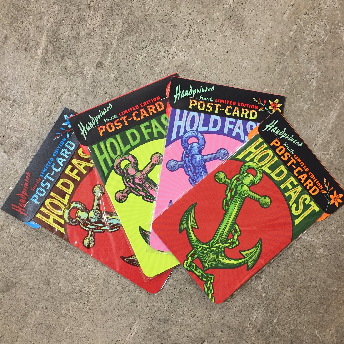 Hold Fast Anchor - Limited Edition Postcard
