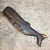 Sperm Whale - Redwood Carving - Left Facing