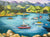 Mapua Estuary From Appleshed Café - Original Painting