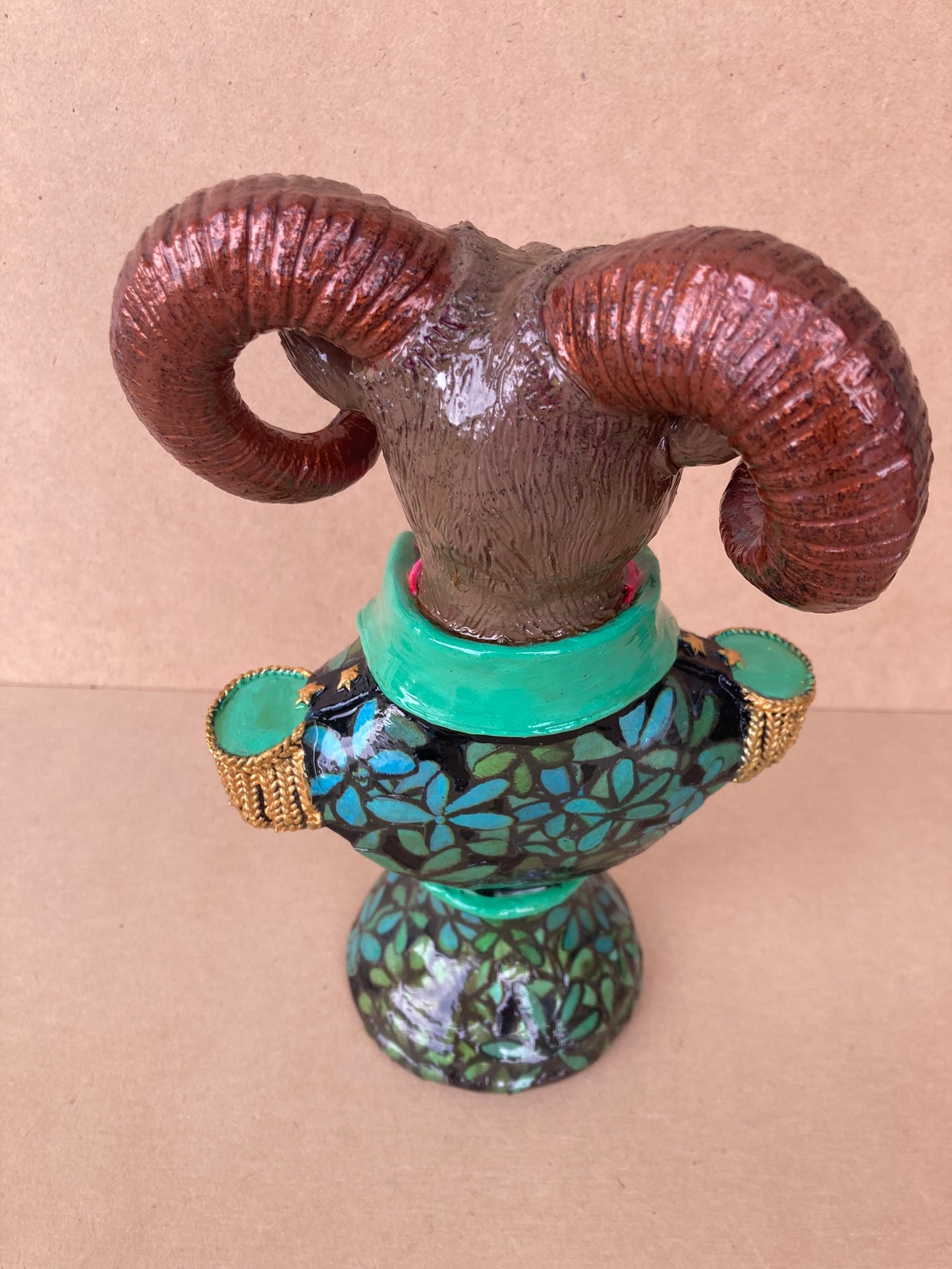 Captain Ramon - Mixed Media Sculpture