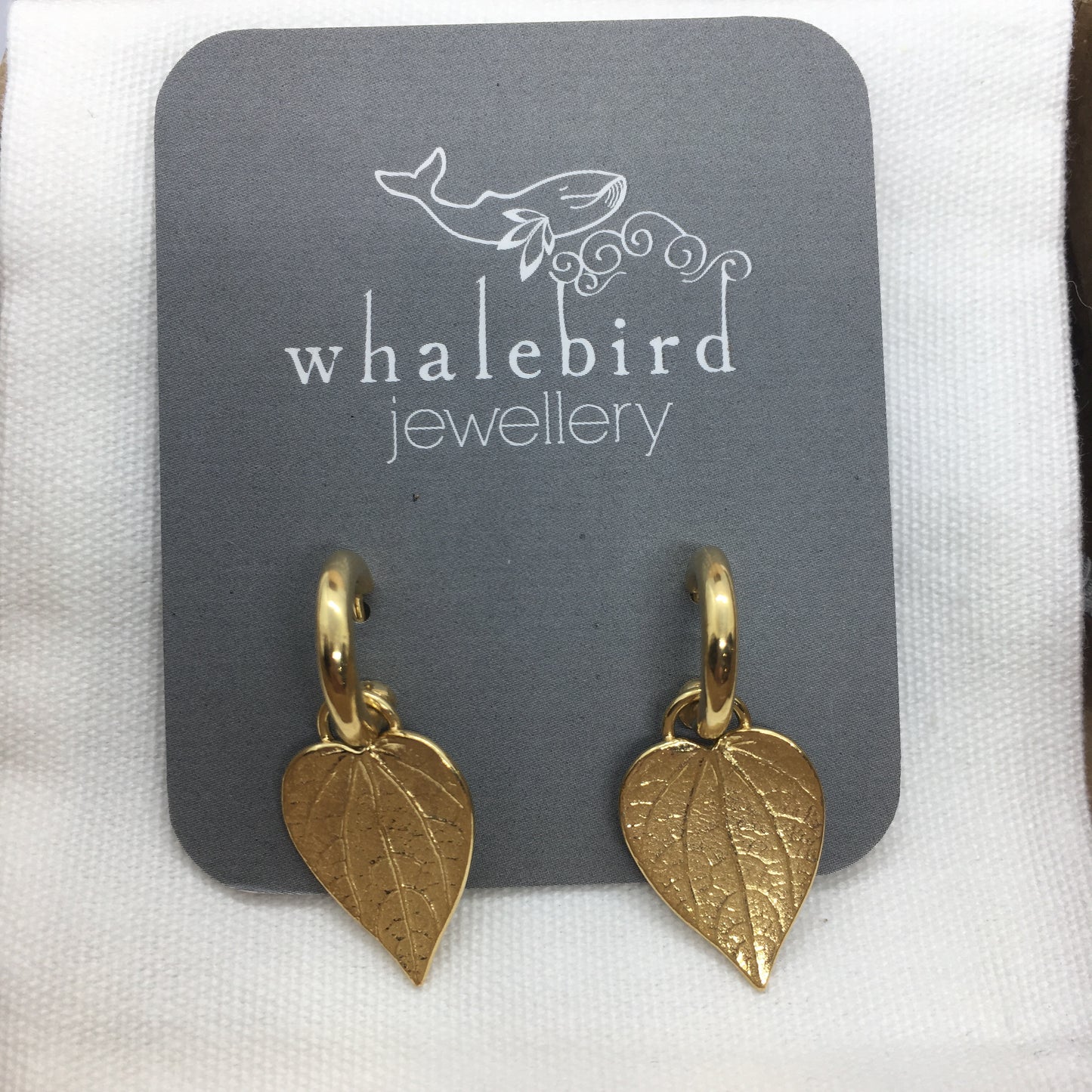 Kawakawa Hoop Earrings - Gold Plated