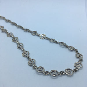 Silver Koru Necklace