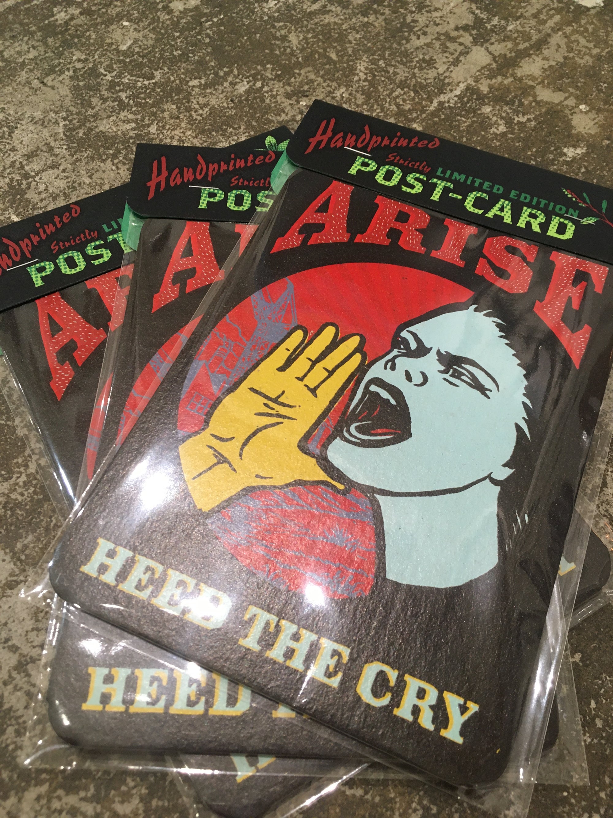 Heed the Cry - Limited Edition Postcard