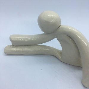 Ceramic Yoga Figures