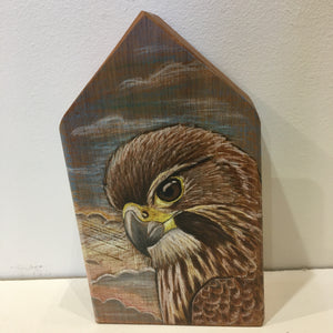 Kārearea (NZ Falcon) Block Drawing