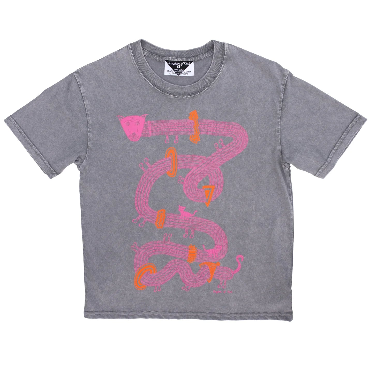Women's Tee - The Time Travelling Dog - Light Grey