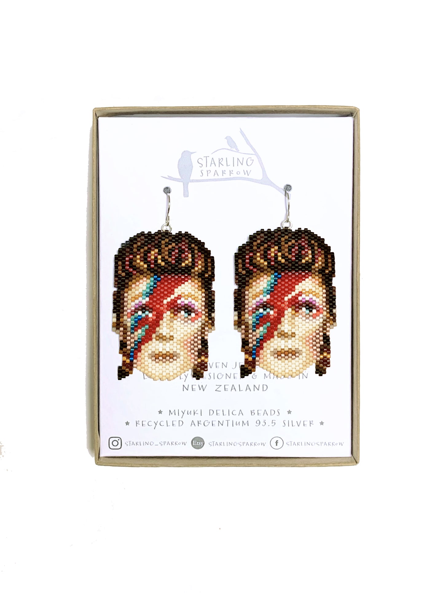 Ziggy Stardust Earrings