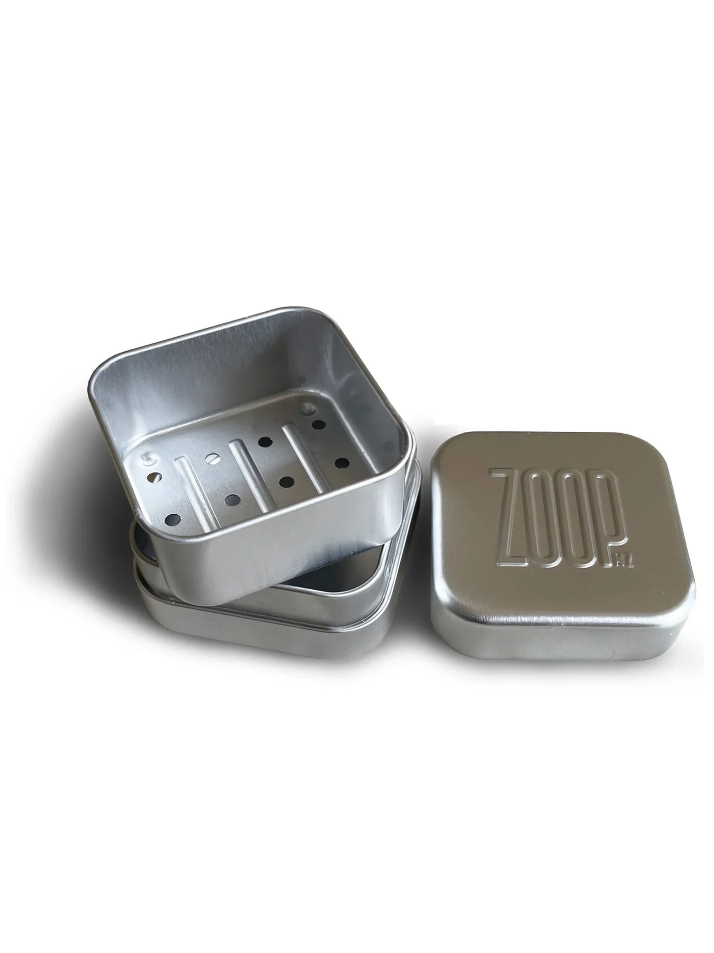 3 Piece Adventure Soap Tin - Recycled Aluminium