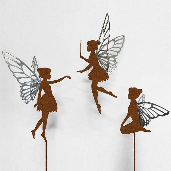 Recycled Steel Fairy