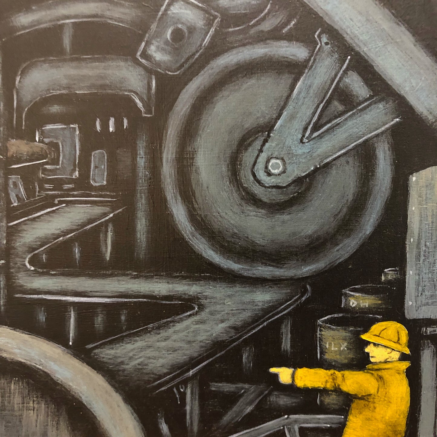 Factory - Original Painting