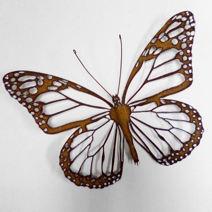 Recycled Steel Monarch Butterfly