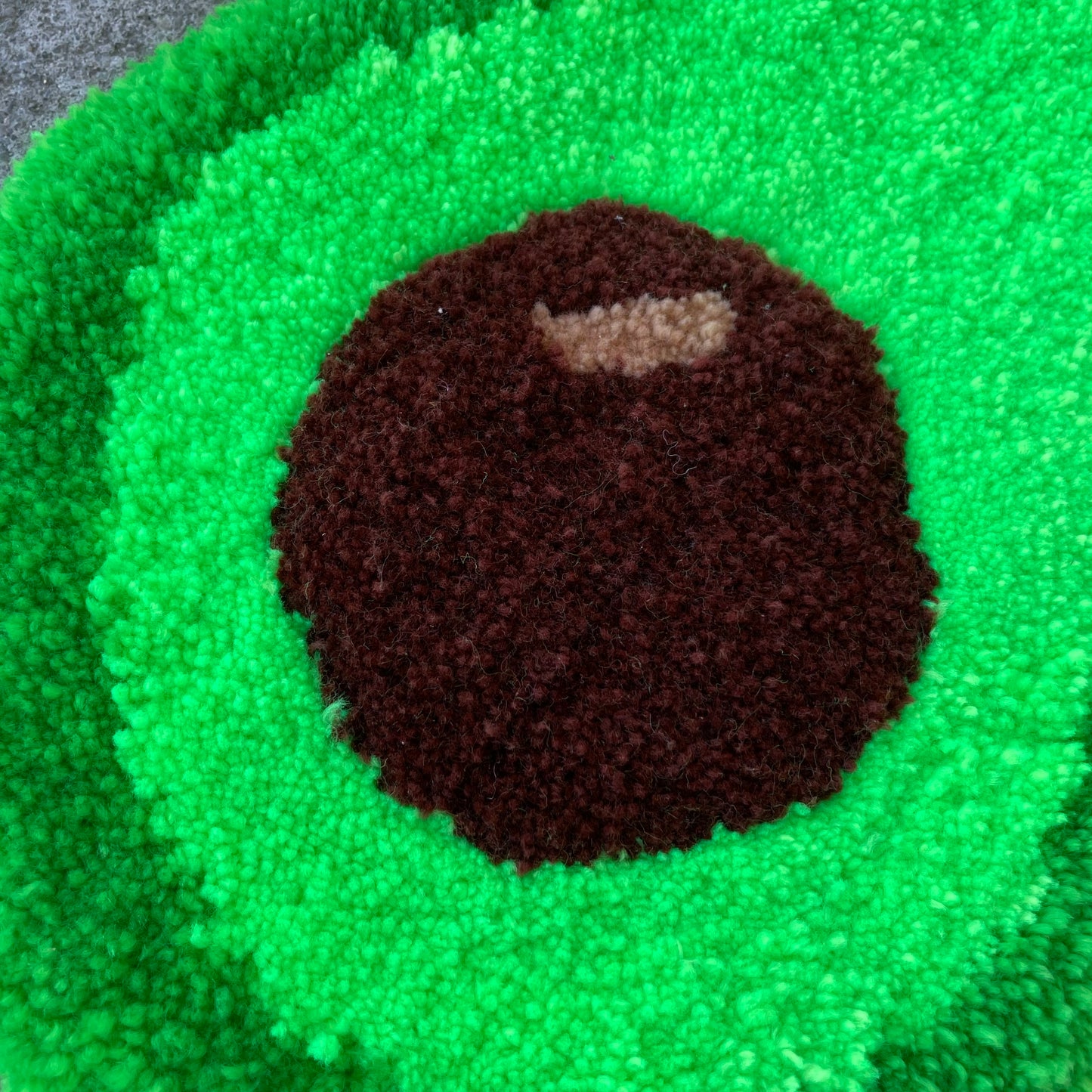 Avocado Rug Tufted Wall Hanging