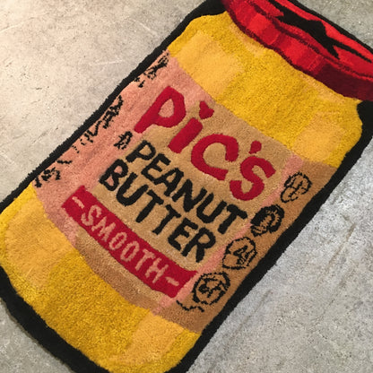 Pics Peanut Butter Rug Tufted Wall Hanging