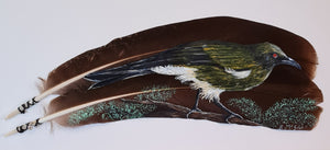 Bellbird - Korimako - Painted Feather