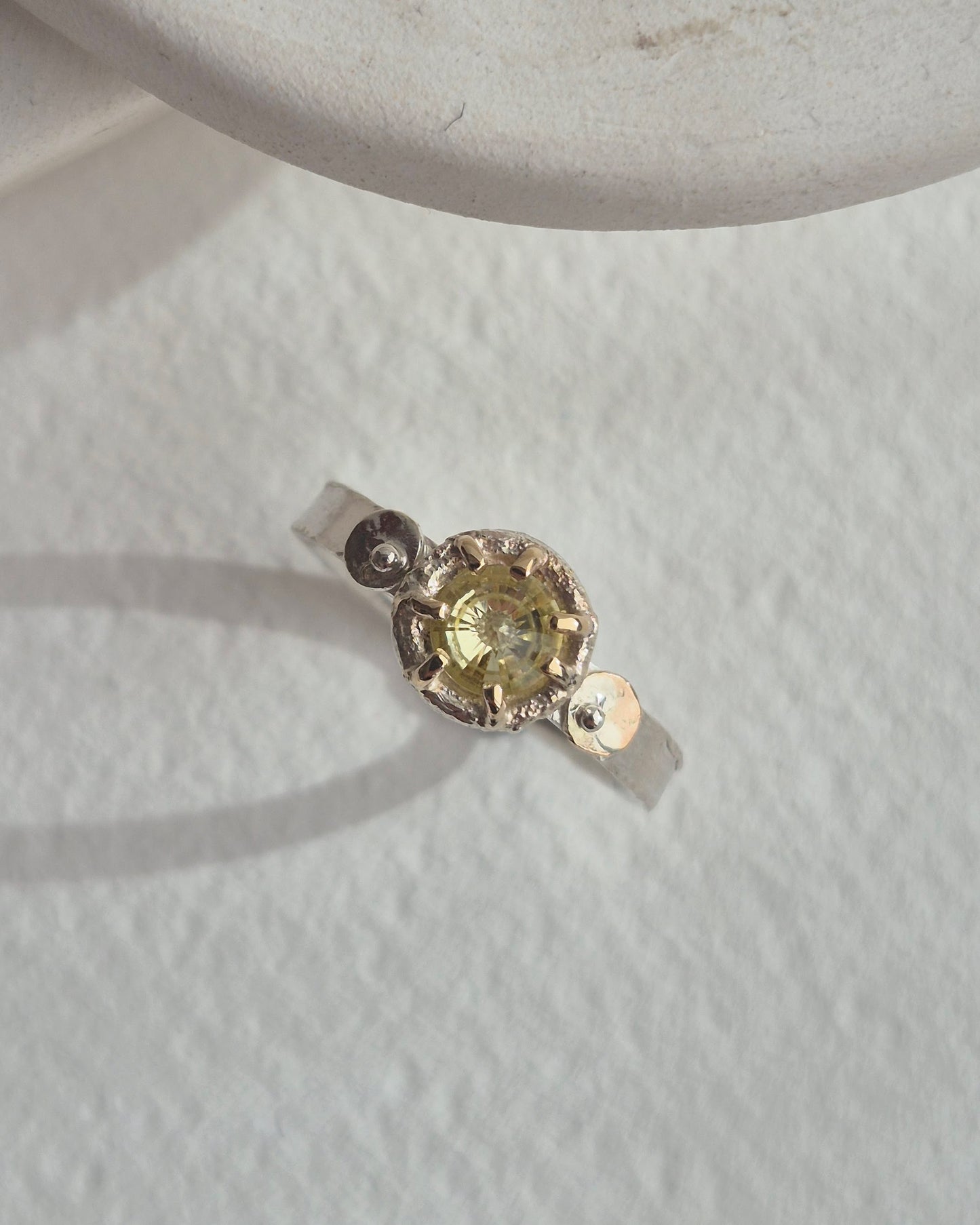 Lemon Quartz Ring