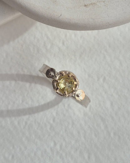 Lemon Quartz Ring