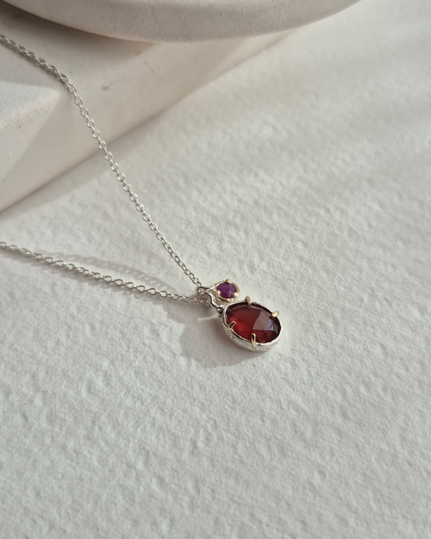 Garnet & Ruby Necklace