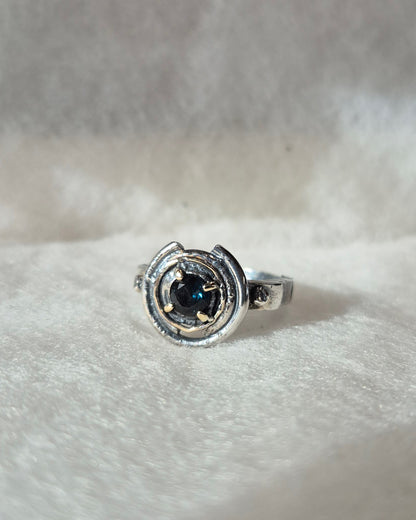 London Blue Topaz Orbit Ring