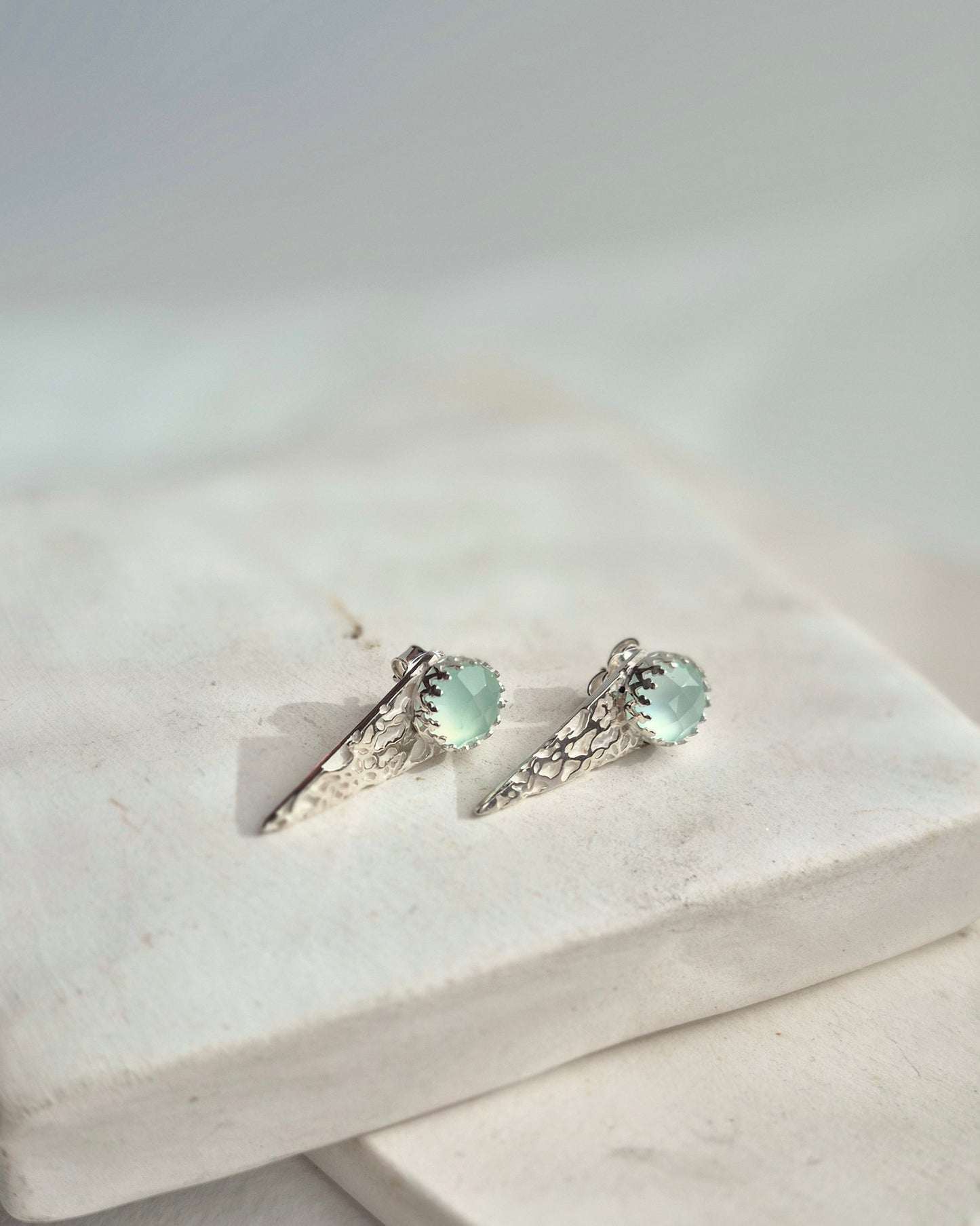 Regal Triangle Studs