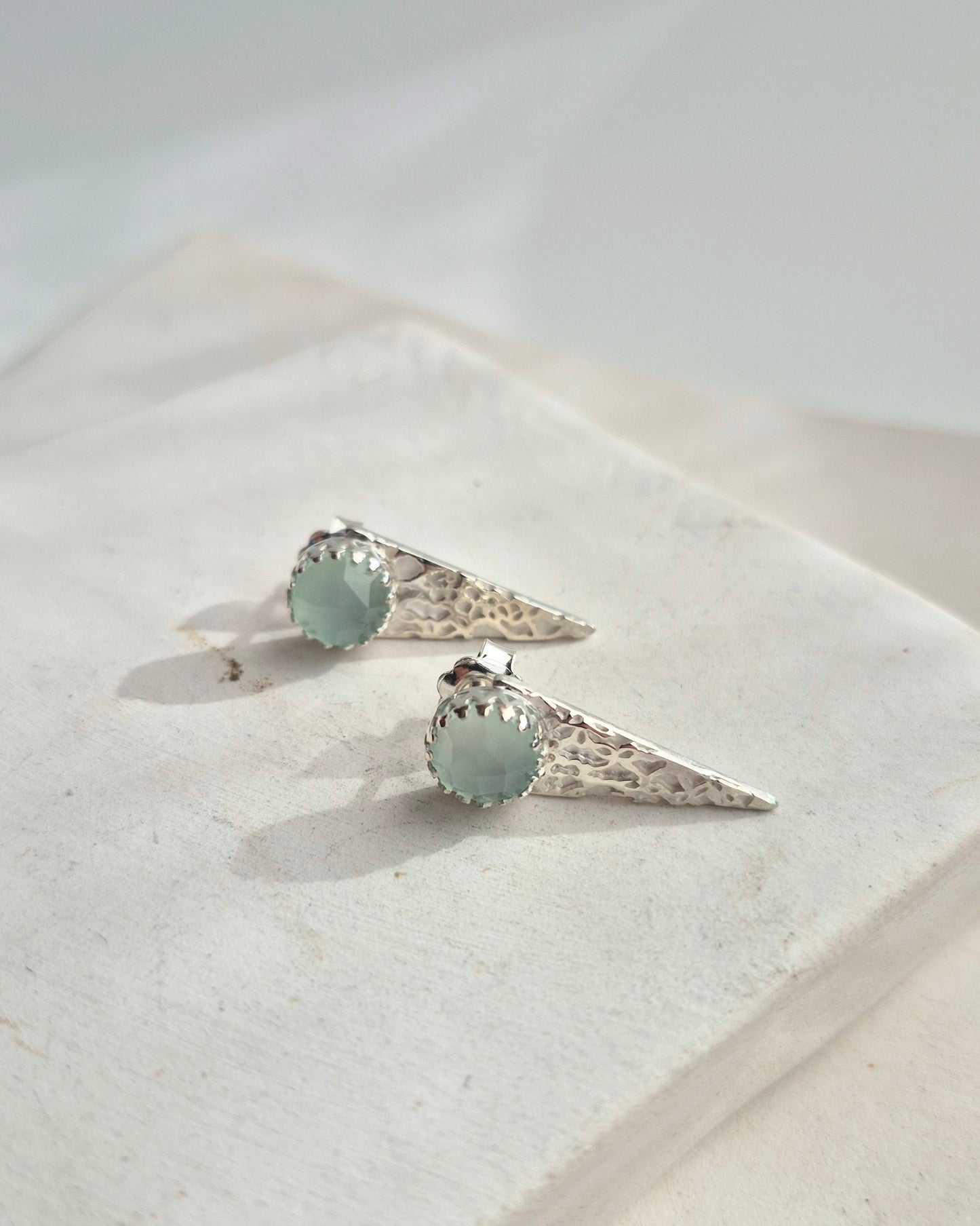 Regal Triangle Studs