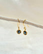 Briar Bud Drops - Gold Plated and Topaz