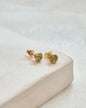 Briar Bud Studs - Gold Plated and Peridot