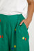 Geo Pant - GREEN - Recycled Cotton