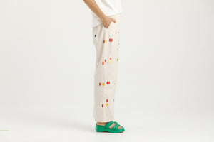 Geo Pant - OAT - Recycled Cotton
