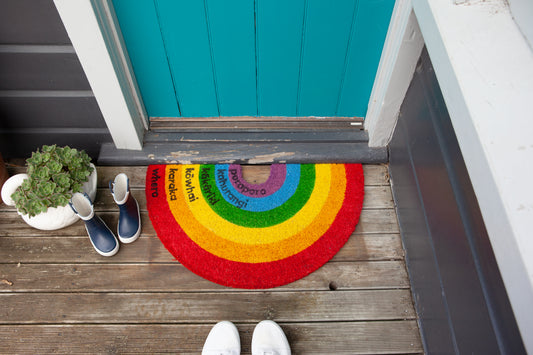 Rainbow Doormat