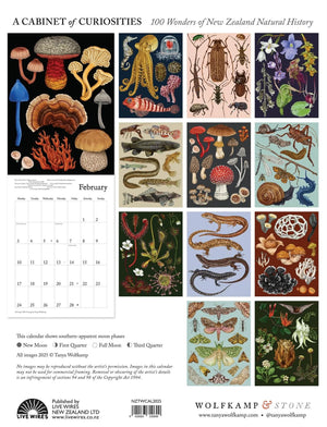 A Cabinet of Curiosities 2025 Calendar