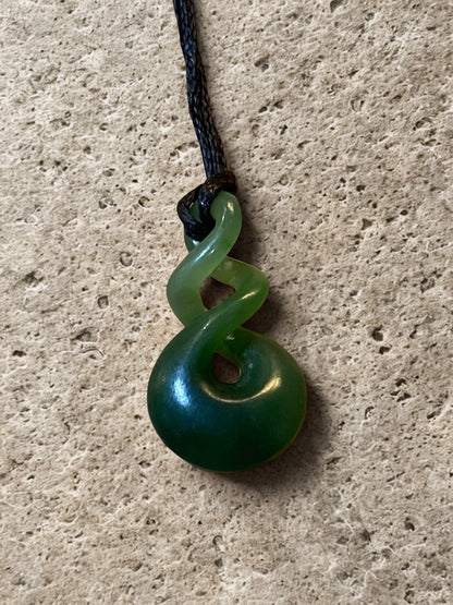 Twist Pounamu Pendant