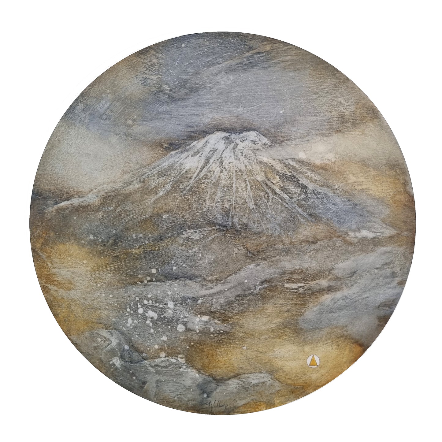 The First Snow - Mt Ngauruhoe