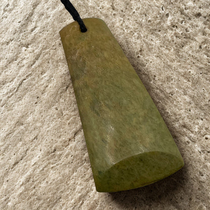 Marsden Flower Toki Pounamu Pendant