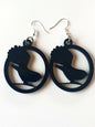 Piwakawaka Earrings - Kelly's Kete