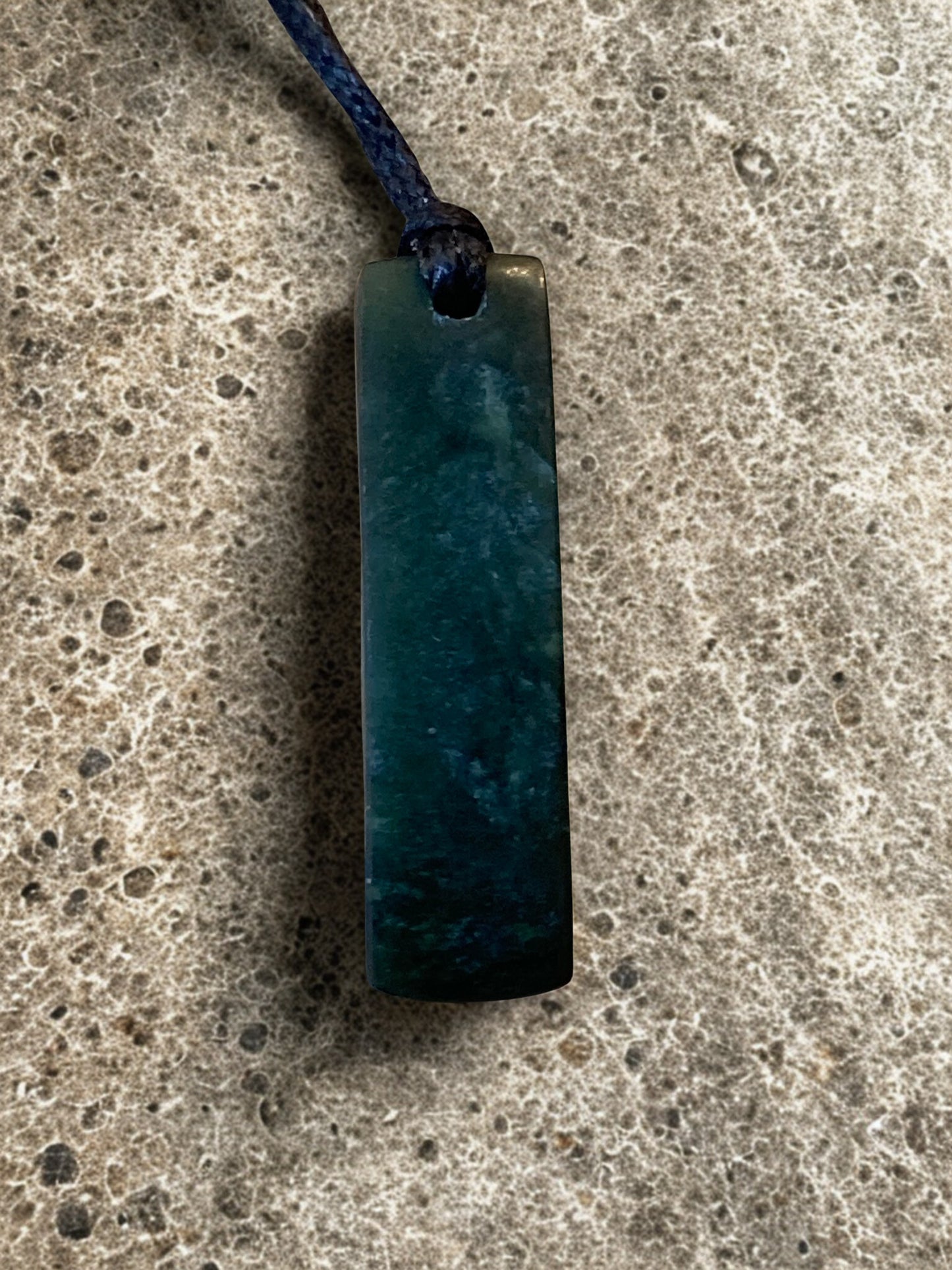 Slim Drop Pounamu Pendant