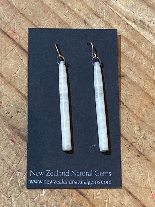 River Garnet Drop Earrings - Nelson Riverstone